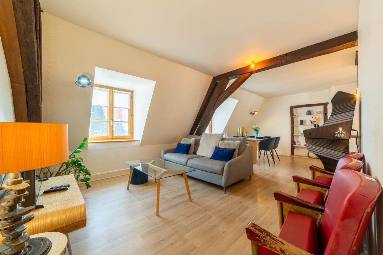 Апартаменты Happy Loft - Centre Historique + Parking Prive Блуа Экстерьер фото
